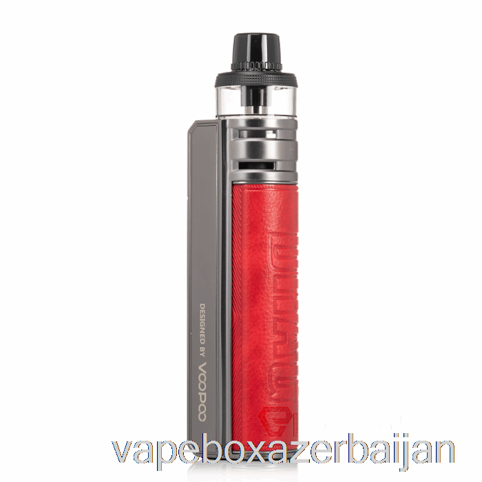 E-Juice Vape VOOPOO Drag H80S Pod Mod Kit Red